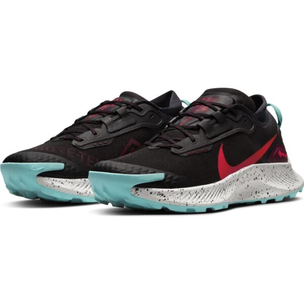Nike Men's Pegasus Trail 3 GORE-TEX - Black/Bright Crimson/Dark Beetroot - Image 3