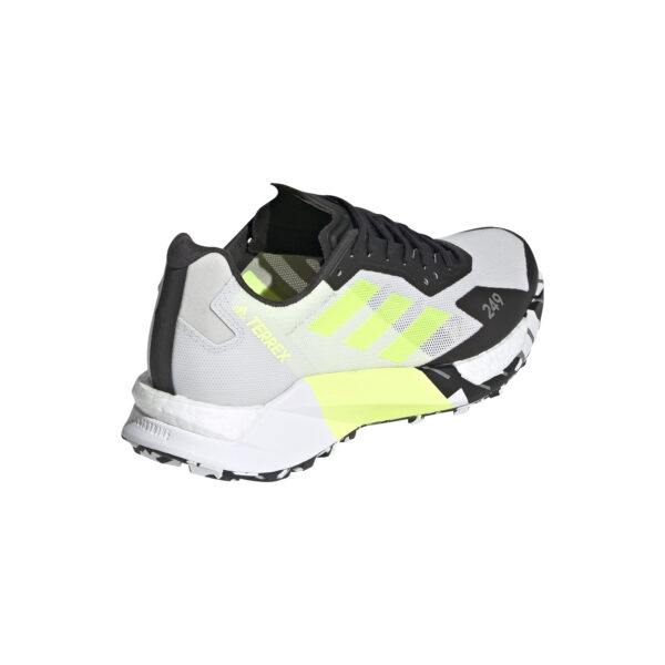 adidas Women's Terrex Agravic Ultra - Core Black/Solar Yellow/Crystal White - Image 4