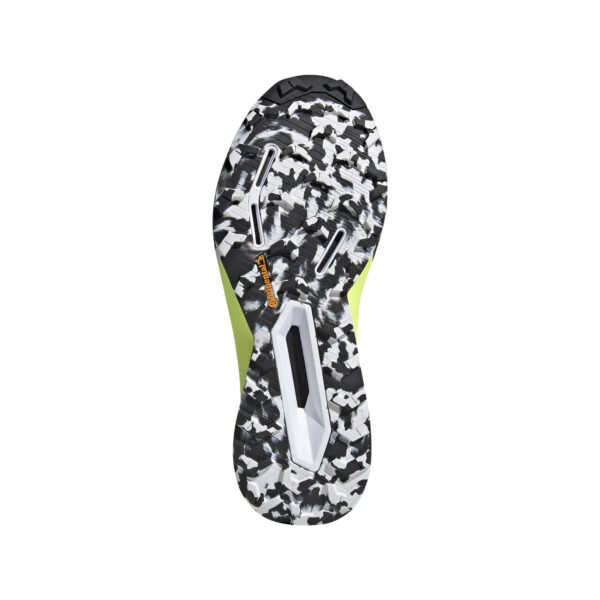 adidas Women's Terrex Agravic Ultra - Core Black/Solar Yellow/Crystal White - Image 6