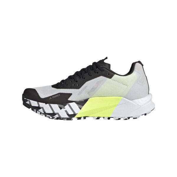 adidas Women's Terrex Agravic Ultra - Core Black/Solar Yellow/Crystal White - Image 2