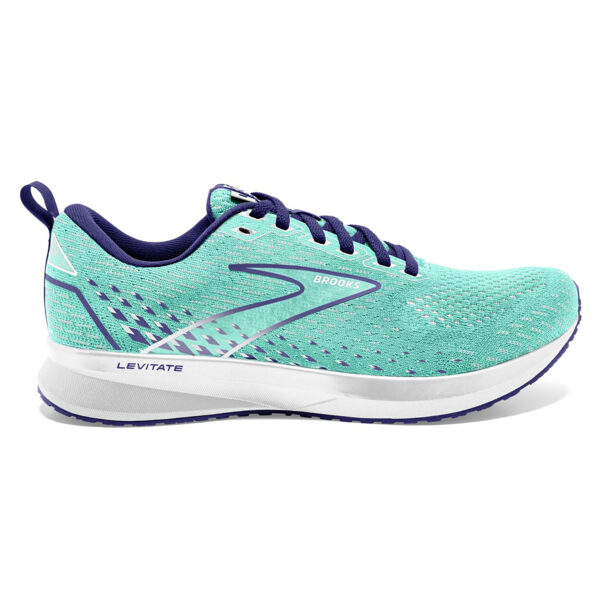 Brooks Women's Levitate 5 - Yucca/Navy Blue/White