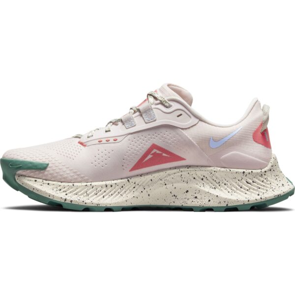 Nike Women's Pegasus Trail 3 - Light Soft Pink/Aluminum/Magic Ember - Image 2
