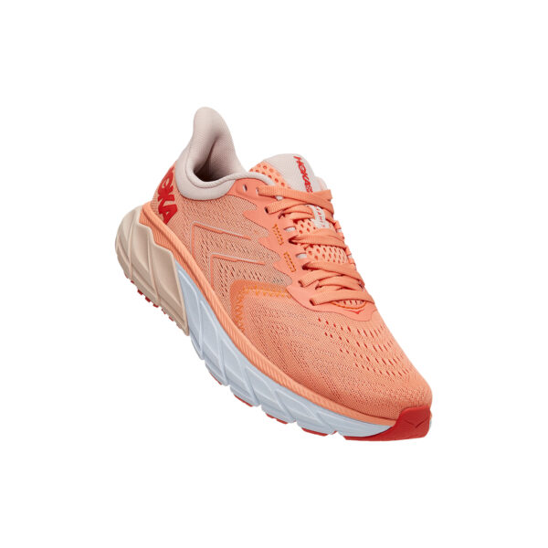 Hoka Women's Arahi 5 - Cantaloupe/Silver Peony - Image 2