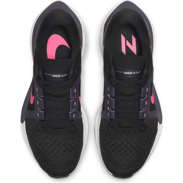 Nike Women's Air Zoom Vomero 16 - Black/Hyper Pink-Cave Purple - Image 4