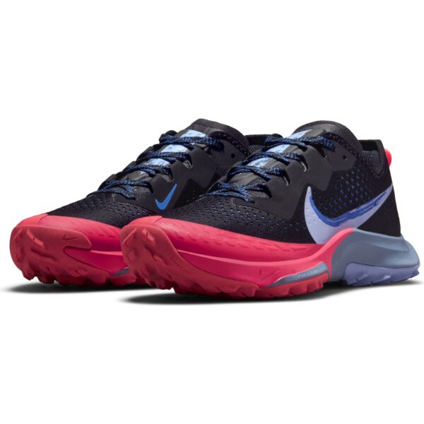 Nike Women's Air Zoom Terra Kiger 7 - Black/Light Thistle/Lapis/Flash Crimson - Image 3