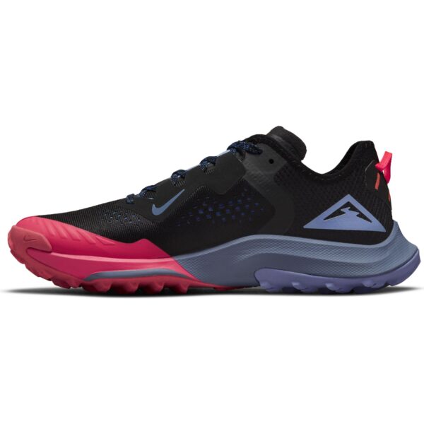 Nike Women's Air Zoom Terra Kiger 7 - Black/Light Thistle/Lapis/Flash Crimson - Image 2