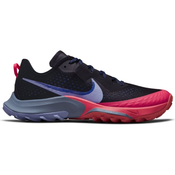 Nike Women's Air Zoom Terra Kiger 7 - Black/Light Thistle/Lapis/Flash Crimson