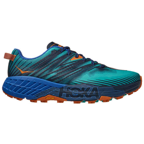 Hoka Men's Speedgoat 4 - Atlantis/Dazzling Blue
