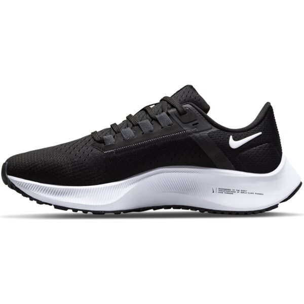 Nike Women's Air Zoom Pegasus 38 - Black/White/Anthracite/Volt - Image 2