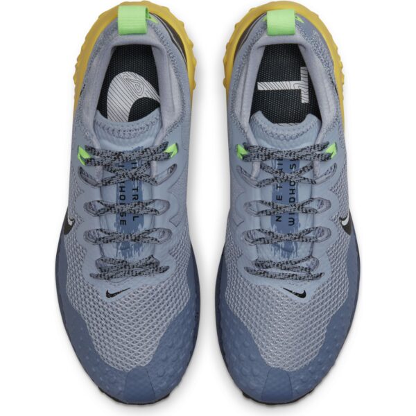 Nike Men's Wildhorse 7 - Ashen Slate/Black-Diffused Blue-Celery - Image 4