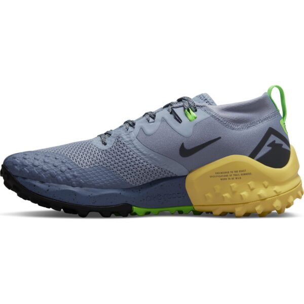 Nike Men's Wildhorse 7 - Ashen Slate/Black-Diffused Blue-Celery - Image 2