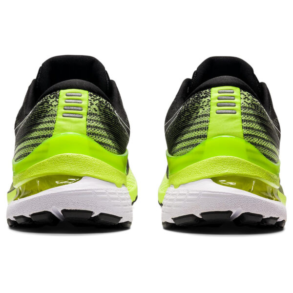 Asics Men's Gel-Kayano 28 - Black/Hazard Green - Image 5