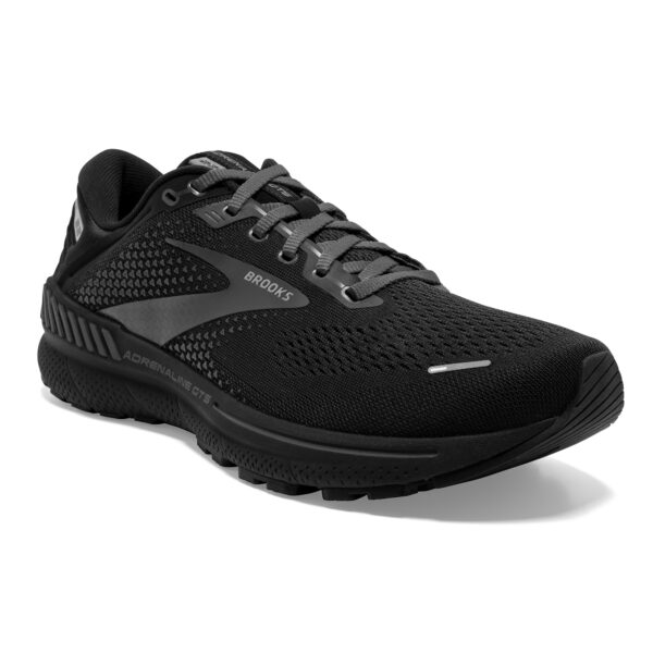 Brooks Men's Adrenaline GTS 22 - Black/Black/Ebony - Image 3