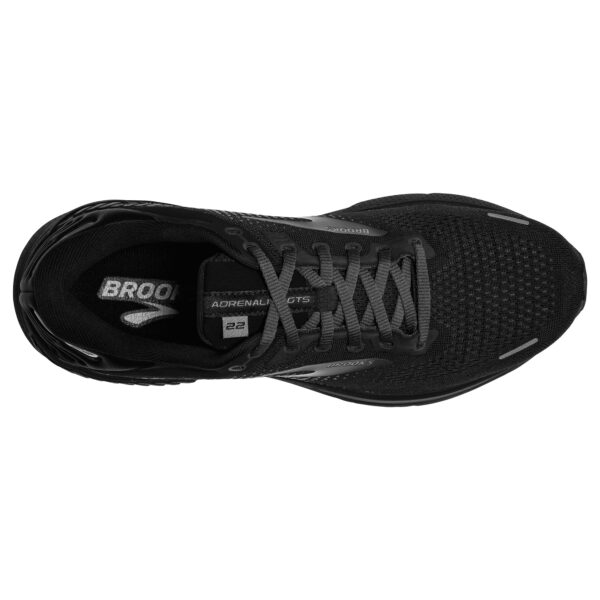 Brooks Men's Adrenaline GTS 22 - Black/Black/Ebony - Image 5