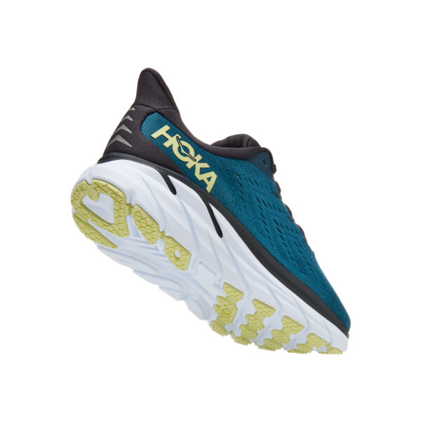 Hoka Men's Clifton 8 - Blue Coral/Butterfly - Image 4