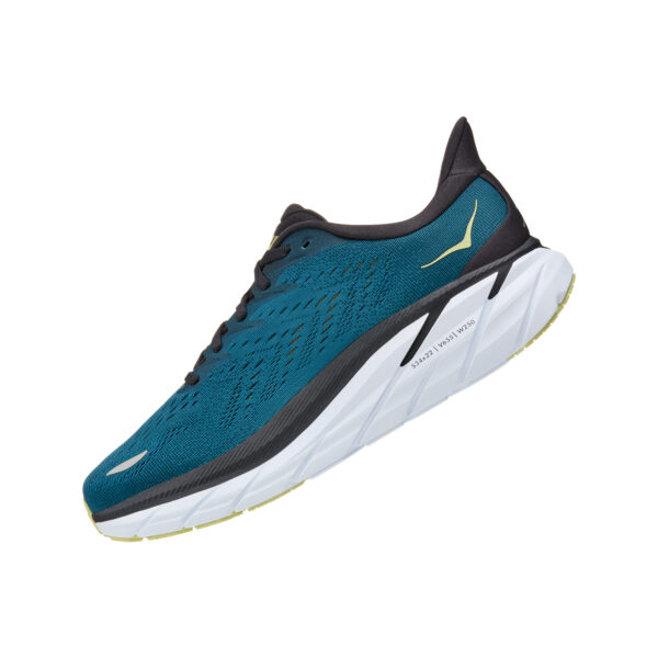 Hoka Men's Clifton 8 - Blue Coral/Butterfly - Image 5