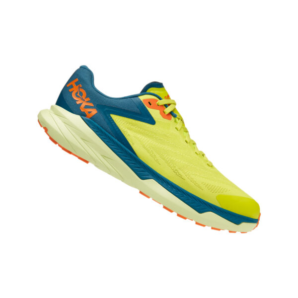 Hoka Men's Zinal - Evening Primrose / Blue Coral - Image 3