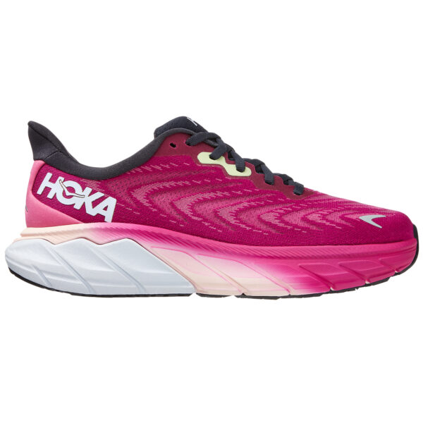 Hoka Women's Arahi 6 - Festival Fuchsia/Ibis Rose