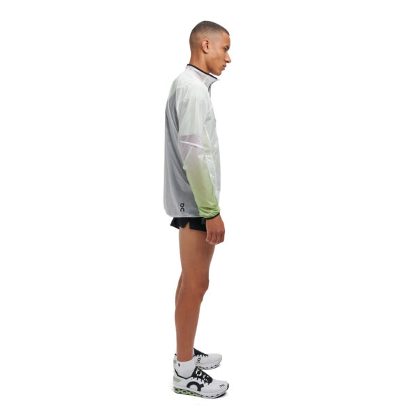 On Running Men's Zero Jacket - White/Meadow - Image 2