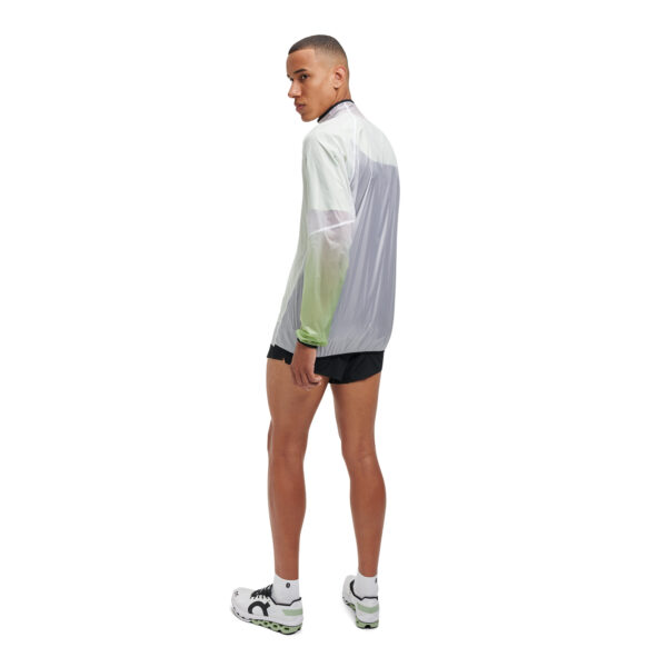 On Running Men's Zero Jacket - White/Meadow - Image 3