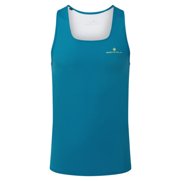 Ronhill Men's Revive Racer Vest - Prussian Blue/Brt White