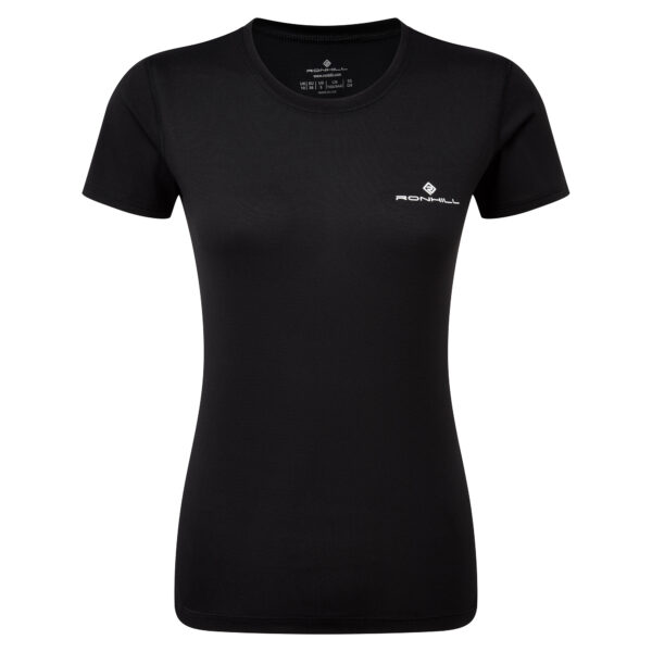 Ronhill Women's Core S/S Tee - Black/Bright White