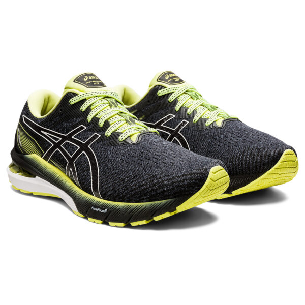 Asics Men's GT-2000 10 - Glow Yellow/Black - Image 3