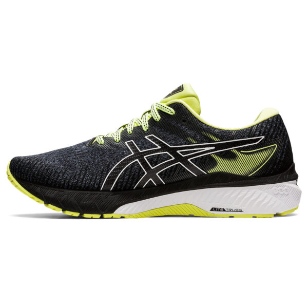 Asics Men's GT-2000 10 - Glow Yellow/Black - Image 2