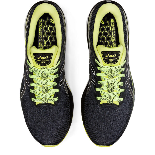 Asics Men's GT-2000 10 - Glow Yellow/Black - Image 5