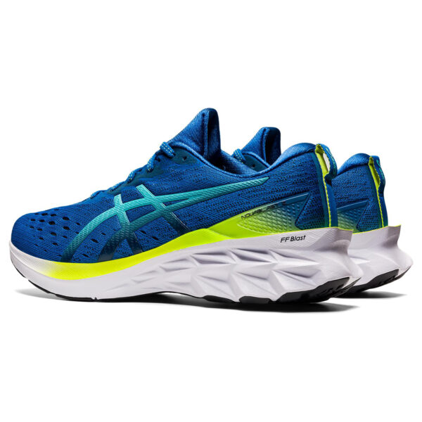 Asics Men's Novablast 2 - Lake Drive/Ice Mint - Image 4