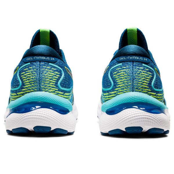 Asics Men's Gel-Nimbus 24 - Lake Drive/Hazard Green - Image 5