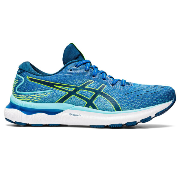 Asics Men's Gel-Nimbus 24 - Lake Drive/Hazard Green