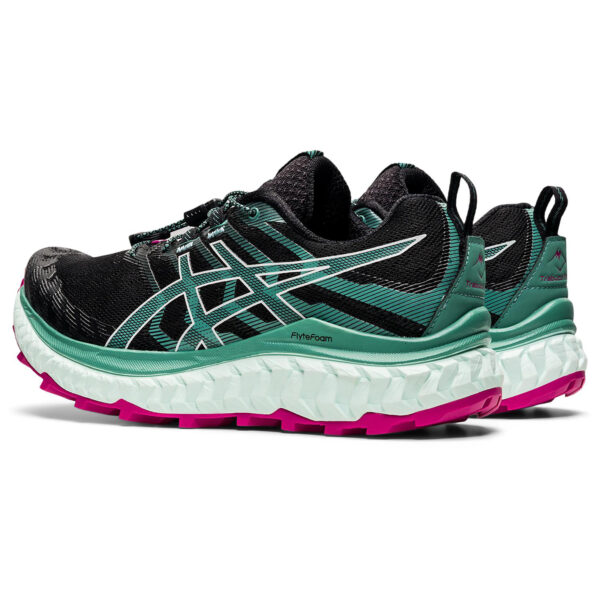 Asics Women's Trabuco Max - Black/Soothing Sea - Image 4