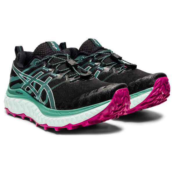 Asics Women's Trabuco Max - Black/Soothing Sea - Image 3