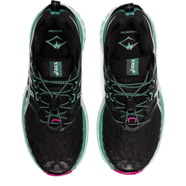 Asics Women's Trabuco Max - Black/Soothing Sea - Image 6