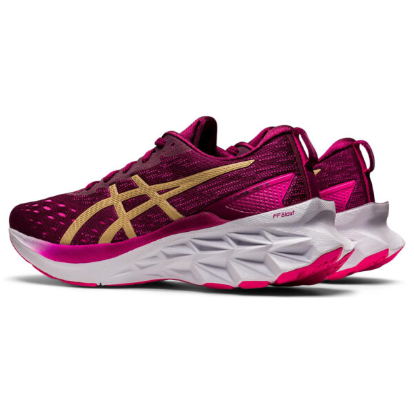 Asics Women's Novablast 2 - Dried Berry/Champagne - Image 4