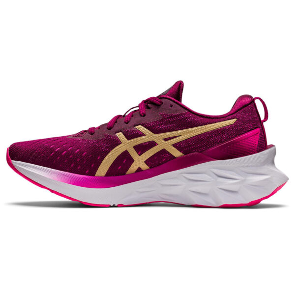 Asics Women's Novablast 2 - Dried Berry/Champagne - Image 2