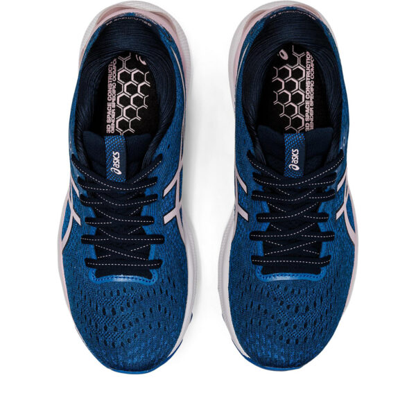 Asics Women's Gel-Nimbus 24 - French Blue/Barely Rose - Image 6