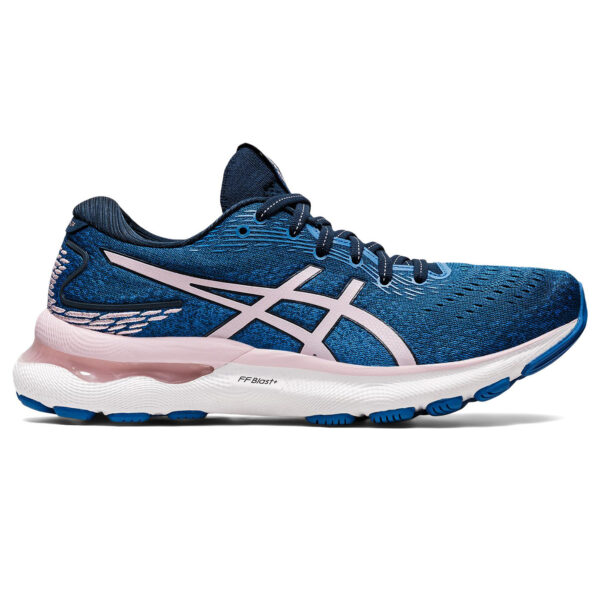 Asics Women's Gel-Nimbus 24 - French Blue/Barely Rose