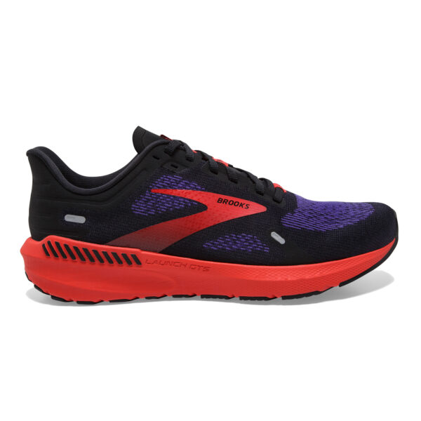 Brooks Men's Launch GTS 9 - Black/Deep Blue/Red