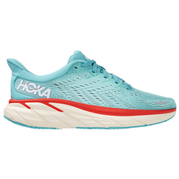 Hoka Women's Clifton 8 - Aquarelle/Eggshell Blue