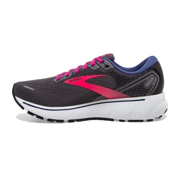 Brooks Women's Ghost 14 - Pearl/Black/Pink - Image 2