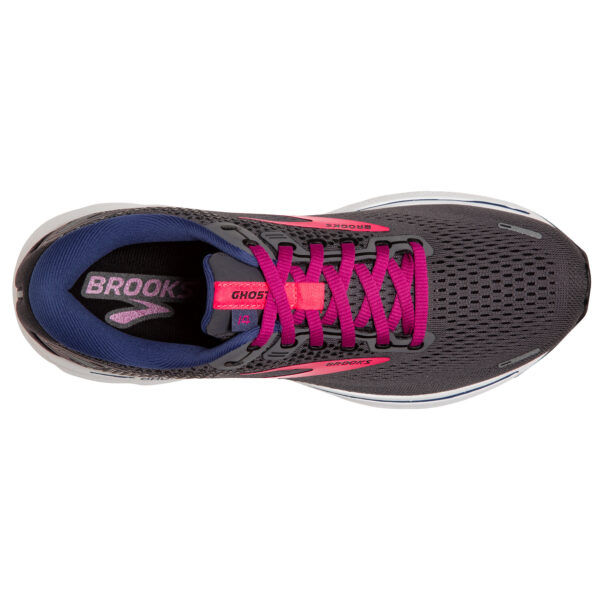 Brooks Women's Ghost 14 - Pearl/Black/Pink - Image 4