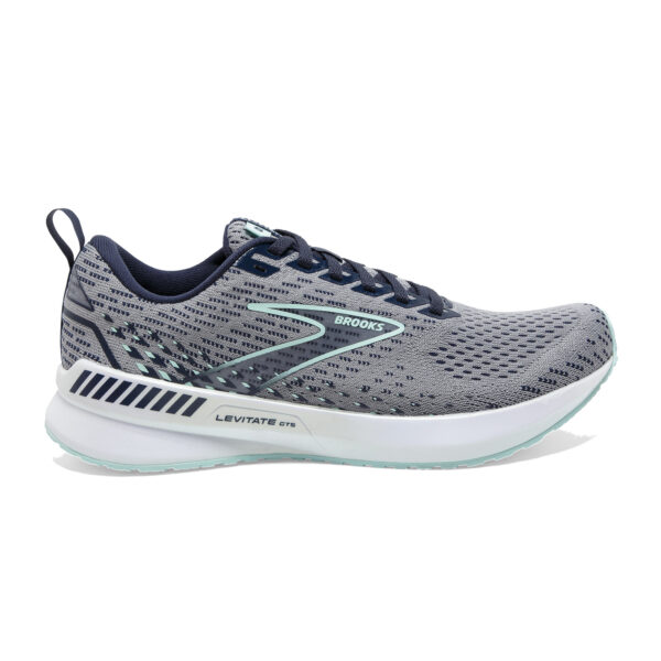 Brooks Women's Levitate GTS 5 - Grey/Peacoat/Blue Light