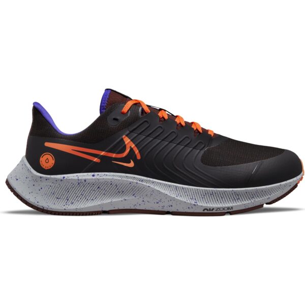 Nike Men's Air Zoom Pegasus 38 Shield - Black/Orange/Total Orange/Bronze Eclipse
