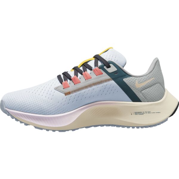 Nike Women's Air Zoom Pegasus 38 Premium - Blue Tint/Multi/Color/Regal Pink - Image 2