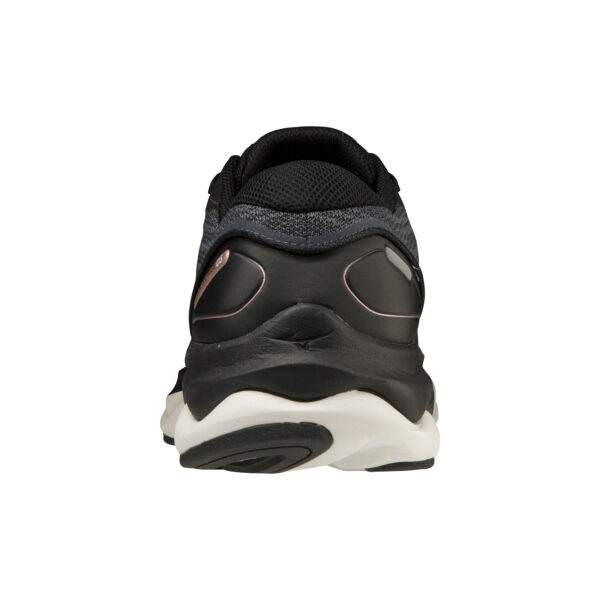 Mizuno Women's Wave Skyrise 3 - Black/Rose Copper/Nimbus Cloud - Image 3