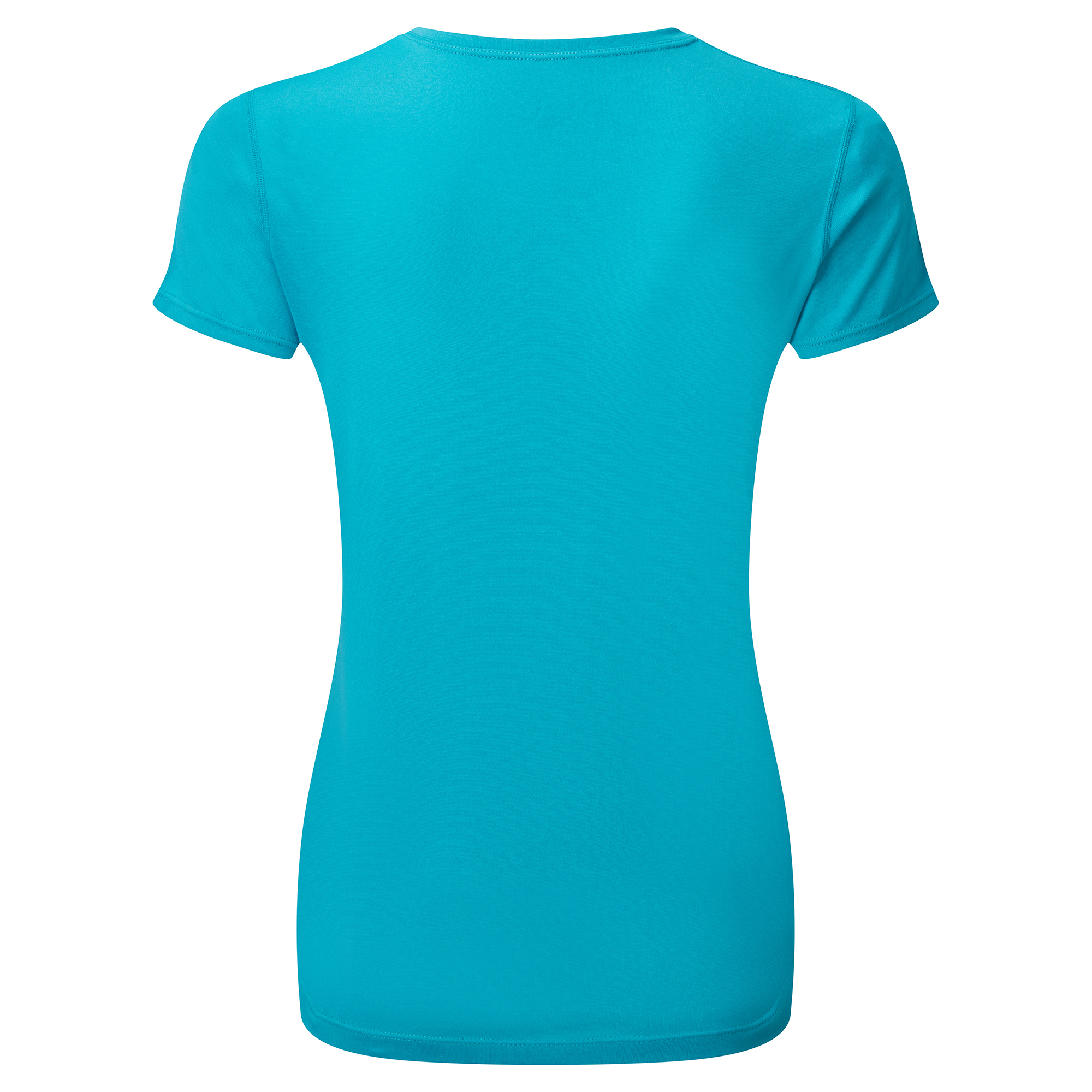 Ronhill Women's Core S/S Tee - Azure/Hot Pink - Image 2