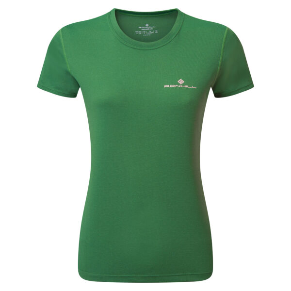 Ronhill Women's Core S/S Tee - Fairway/Bubblegum