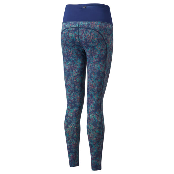 Ronhill Women's Life Tight - Deep Blue Micro Floral - Image 2